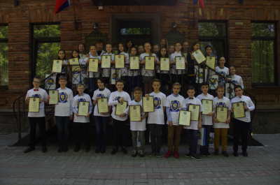 Выпуск учащихся 4-7 классов