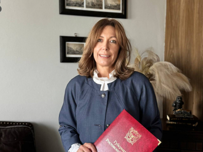 Учитель математики Ирина Владимировна Гранкина получила благодарственное письмо от губернатора